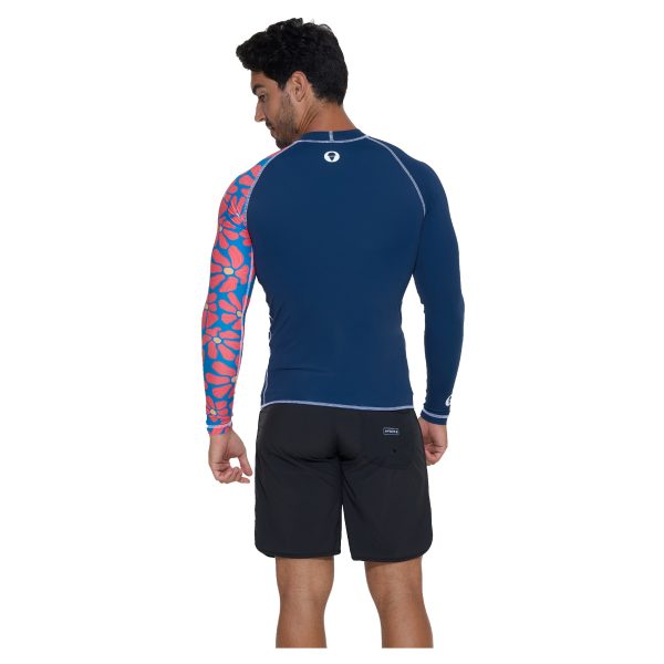Men Rash Vest Diego L/S Flora Myriad - Ảnh 3