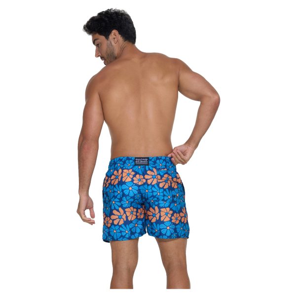 Men Boardshort Samoa Elastic Waist Flower Power - Ảnh 3