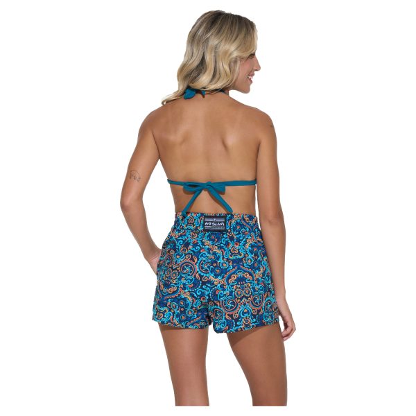 Women Boardshort Sandra High Waisted 4Ways Stretch Mexicolament - Ảnh 3
