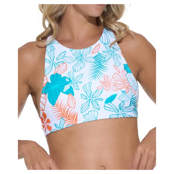 Women Swimwear Mila Surf Crop Top Fleur - Ảnh 2