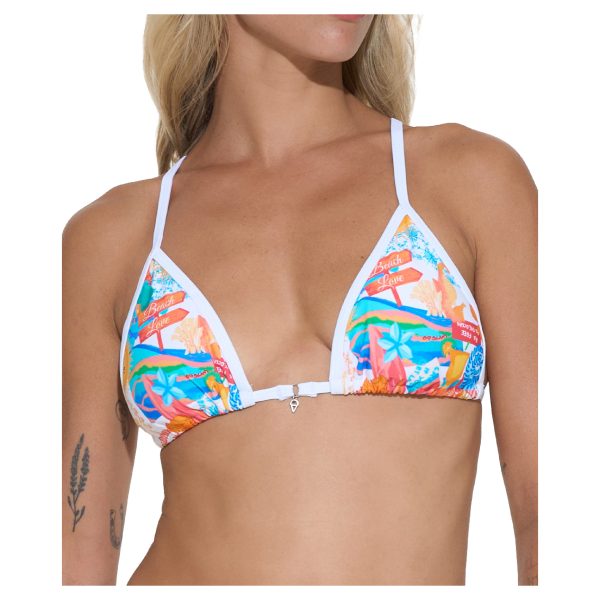 Women Swimwear Triangle Bra Beach And Love - Ảnh 2