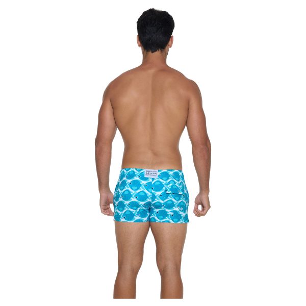 Men Boardshort Bajo 4 Ways Stretch Volley Fishes - Ảnh 3