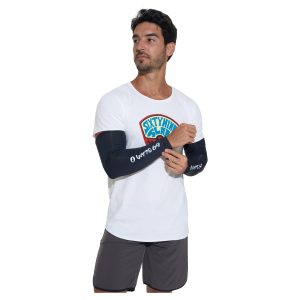 Arm Sleeves Rooney Plain Black