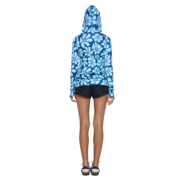 Women Cali Hooded Vest Flora Myriad - Ảnh 3