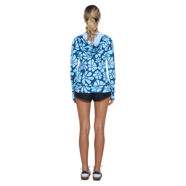 Women Cali Hooded Vest Flora Myriad - Ảnh 6