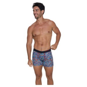 Men Boxer Fitted Fit Microfiber Mexicolament