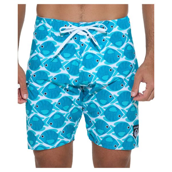 Men Boardshort Liam 4 Ways Stretch Fishes - Ảnh 2