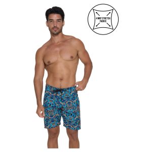 Men Boardshort Liam 4 Ways Stretch Mexicolament