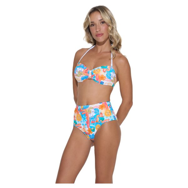 Women Swimwear Bandeau Bra Beach And Love - Ảnh 4