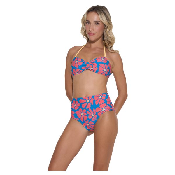 Women Swimwear Bandeau Bra Flora Myriad - Ảnh 4