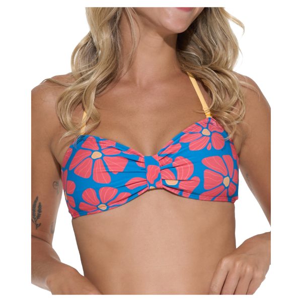 Women Swimwear Bandeau Bra Flora Myriad - Ảnh 2