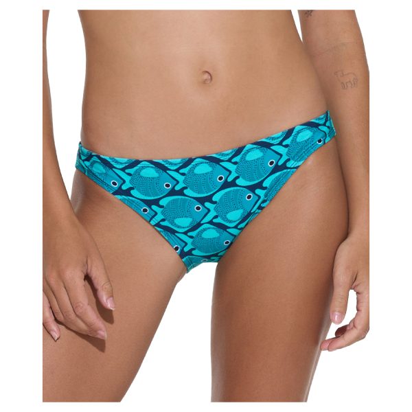Women Swimwear Aika Classic Brief Bottom Fishes - Ảnh 2