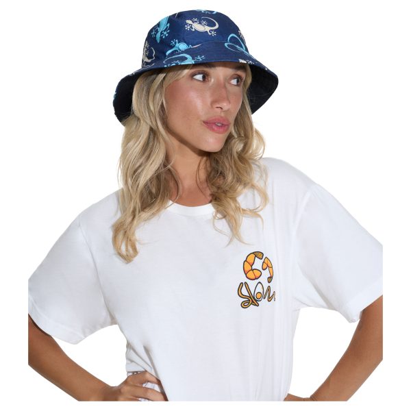 Bob Reversible Bucket Hat Gecko