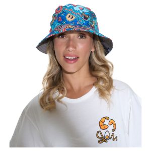 Bob Reversible Bucket Hat Tropical Lah