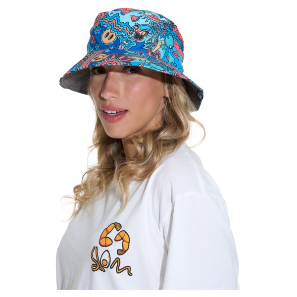 Bob Reversible Bucket Hat Tropical Lah - Ảnh 3