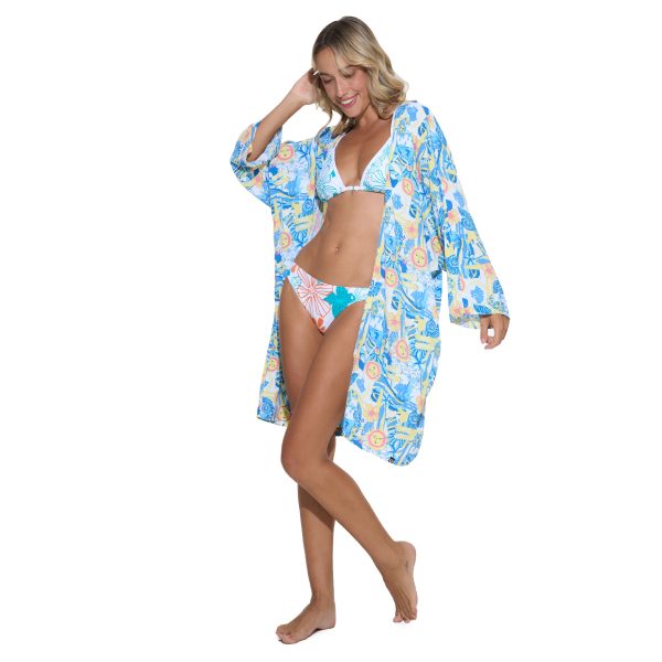 Women Oahu Summer Kimono Beach And Love Bali - Ảnh 4
