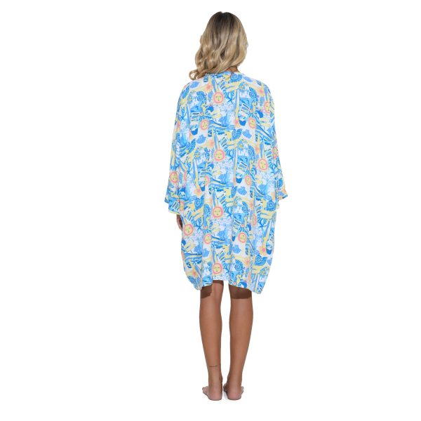 Women Oahu Summer Kimono Beach And Love Bali - Ảnh 3