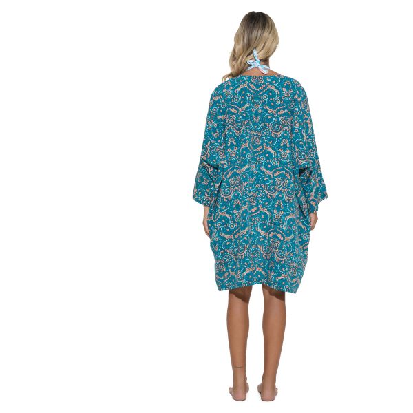 Women Oahu Summer Kimono Mexicolament Ropa - Ảnh 3