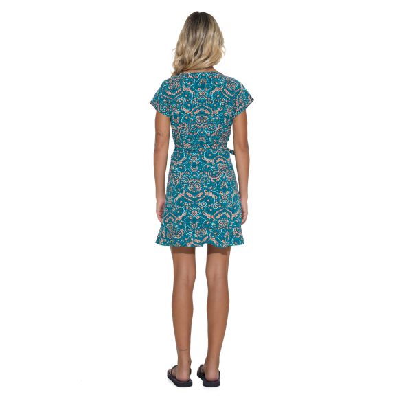 Women Dress Wrap Cora Mexicolament Ropa - Ảnh 3