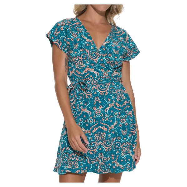 Women Dress Wrap Cora Mexicolament Ropa - Ảnh 2
