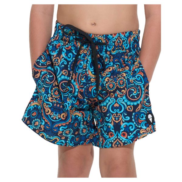 Kids Boardshort Tam Ew 4 Ways Stretch Mexicolament - Ảnh 2