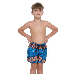 Kids Boardshort Jay Elastic Waist Flower Power