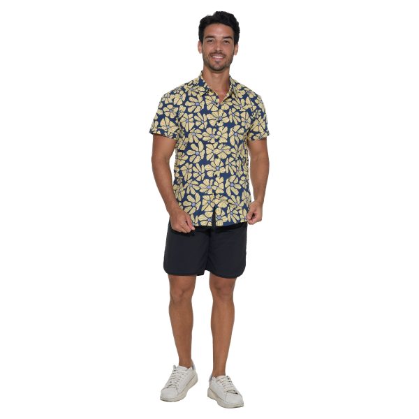 Men Shirt Jude Fitted Fit Flora Tropicana