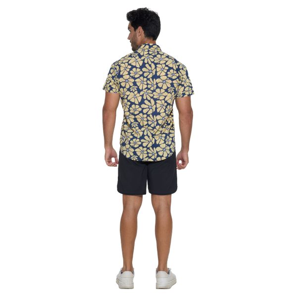 Men Shirt Jude Fitted Fit Flora Tropicana - Ảnh 3