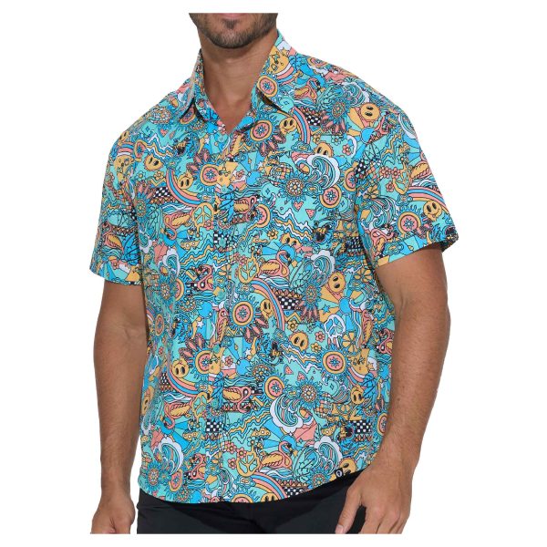 Men Nias Shirt Loose Fit Tropical Sun - Ảnh 2