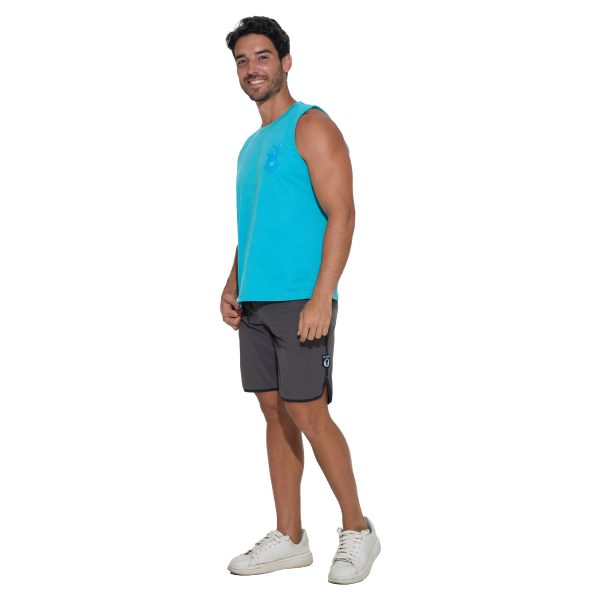 Men Singlet Chad Muscle Tee Fun Bong - Ảnh 2