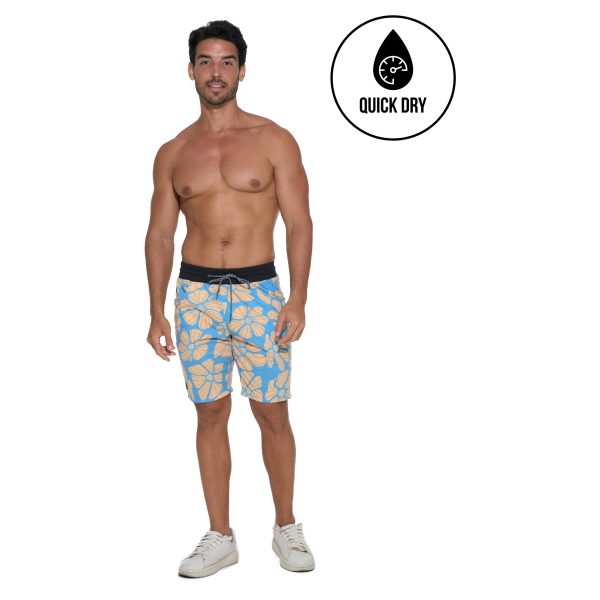 Men Walkshort Wade Flora Tropicana