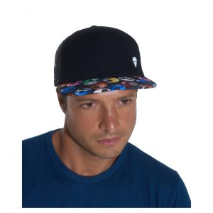 Cap Adrian Flat Brim Pool Skull