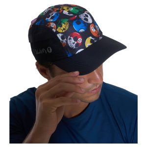 Cap Bolt Five-Panel Curved Pool Skull