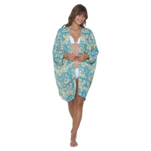 Women Oahu Summer Kimono Uluwatu Cliff