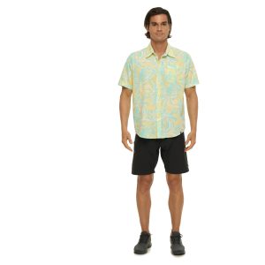 Men Nias Shirt Loose Fit Pinabstract