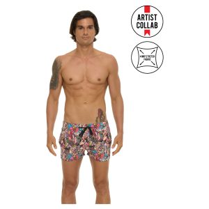 Men Boardshort Bajo 4 Ways Stretch Artgasm