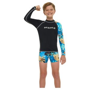 Kids Rash Vest L/S Owen Geoshape