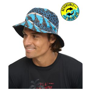 Bob Reversible Bucket Hat Wild Stripes