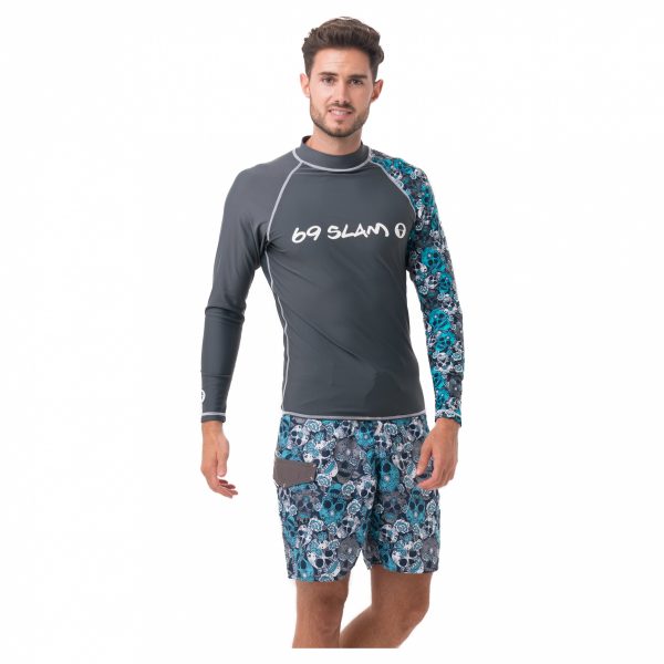 Men Rash Vest L/S Mint Sugar Craine - Ảnh 2