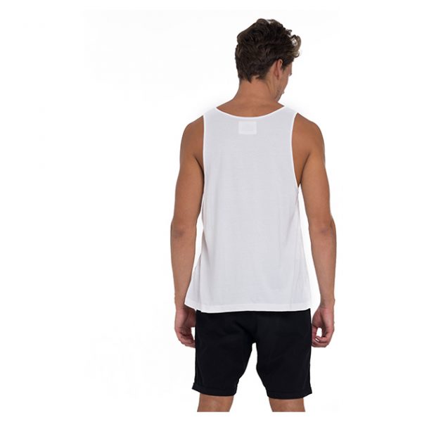 Men Singlet Cotton Butt Cream  WH - Hình ảnh 2